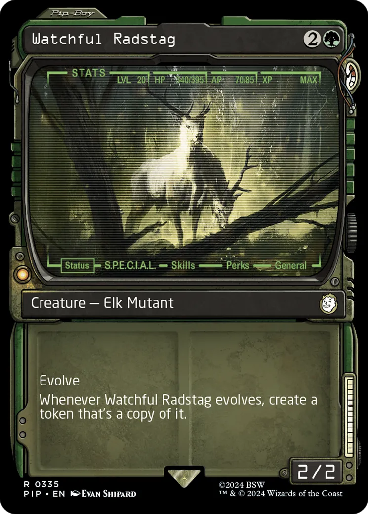 Radcerf vigilant — Fallout — Magic: The Gathering