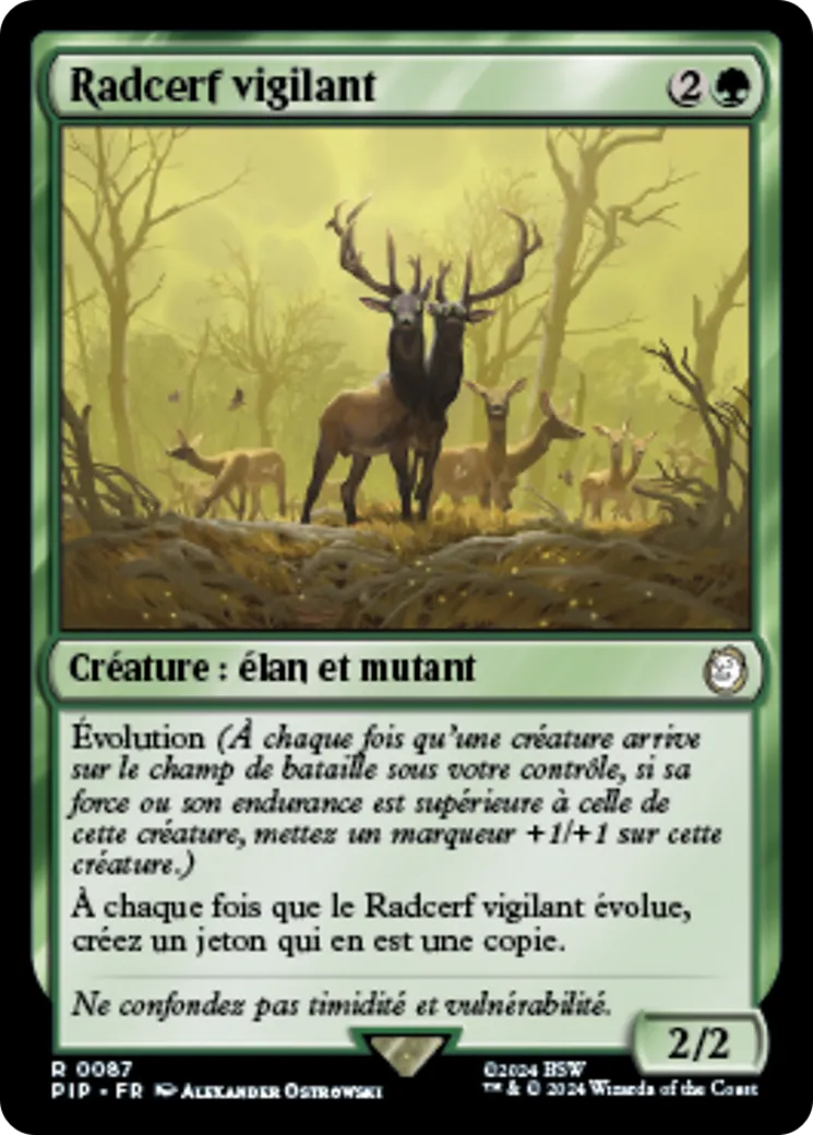 Radcerf vigilant — Fallout — Magic: The Gathering