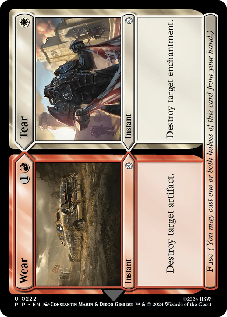 Wear // Tear — Fallout — Magic: The Gathering