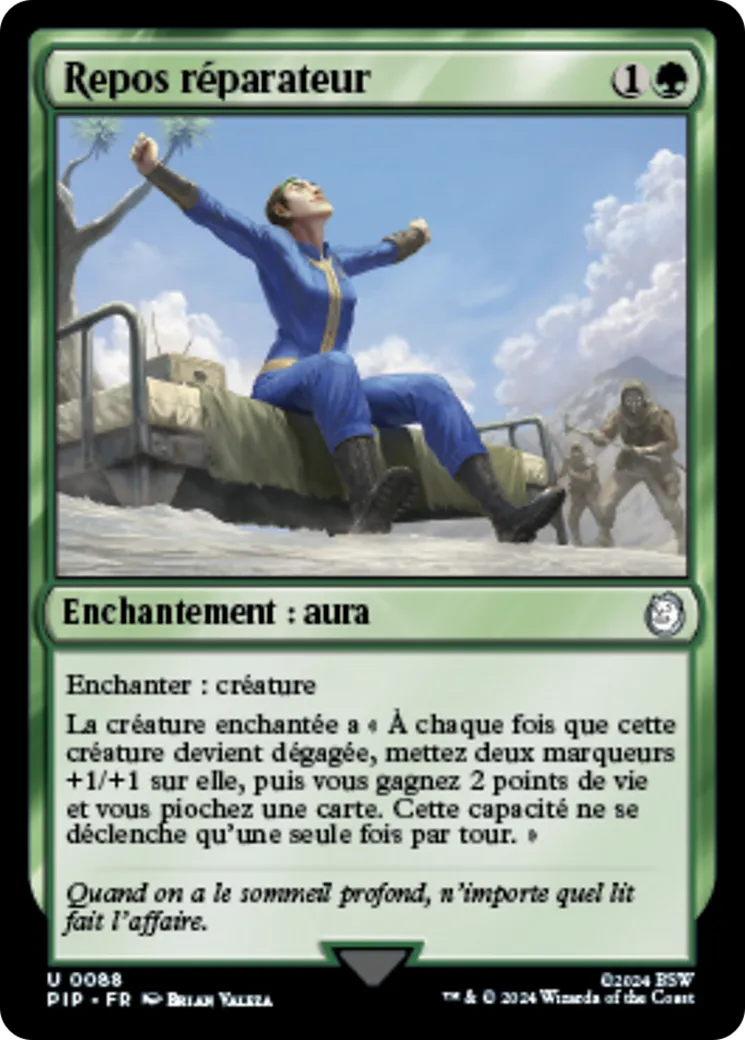 Repos réparateur — Fallout — Magic: The Gathering