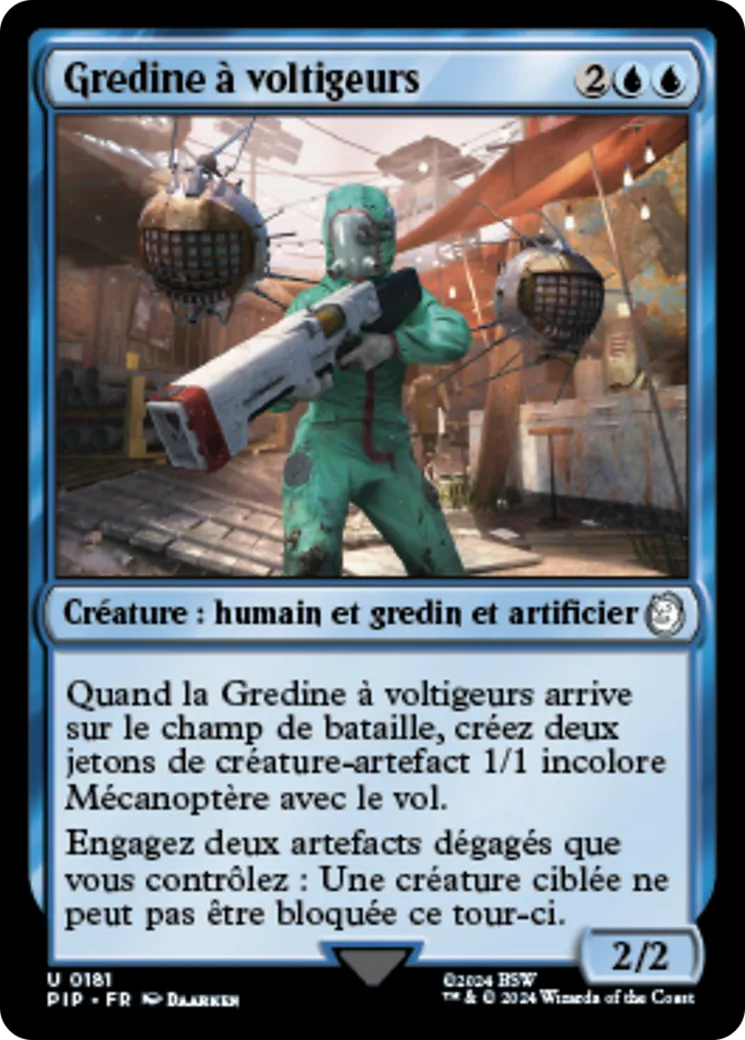 Gredine à voltigeurs — Fallout — Magic: The Gathering