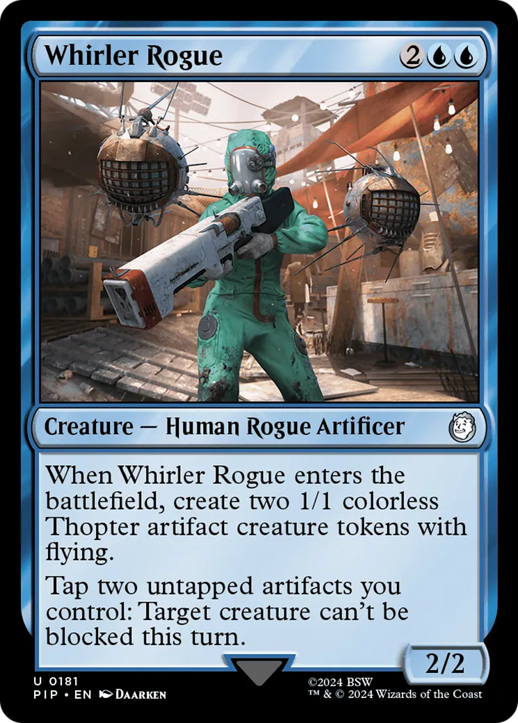 Whirler Rogue — Fallout — Magic: The Gathering