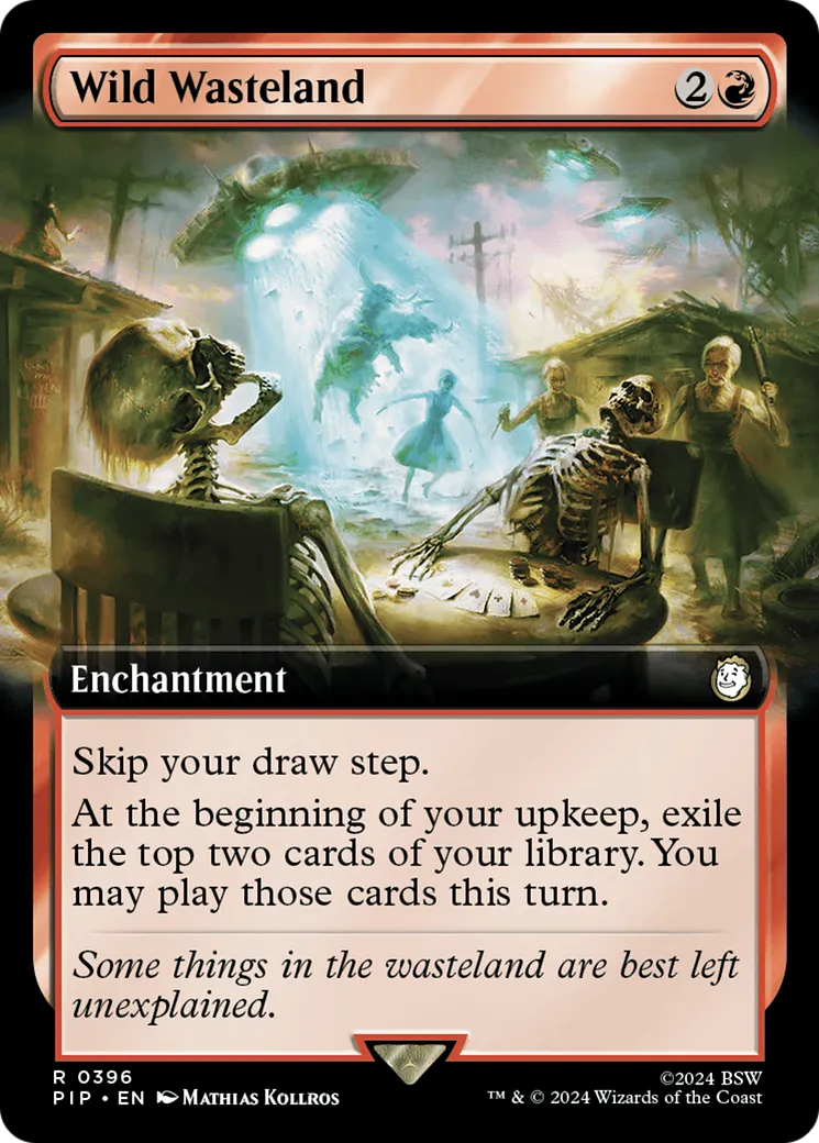 Terres désolées sauvages — Fallout — Magic: The Gathering