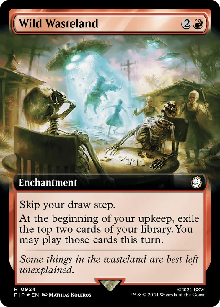 Terres désolées sauvages — Fallout — Magic: The Gathering