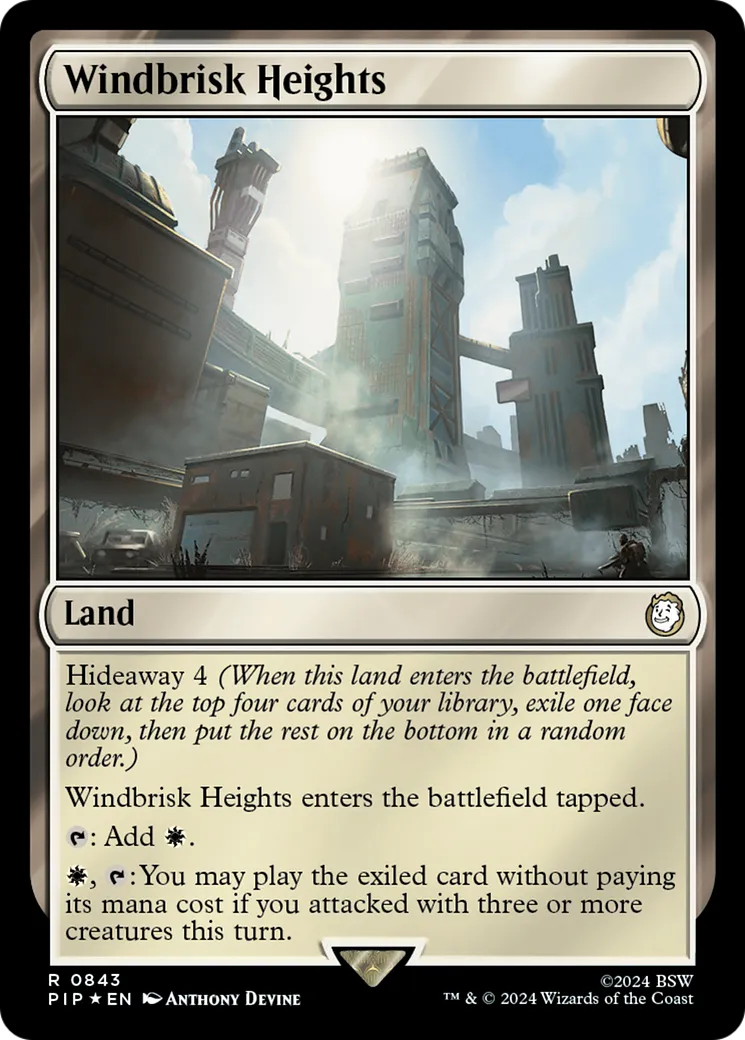 Hauts de Ventabrupt — Fallout — Magic: The Gathering