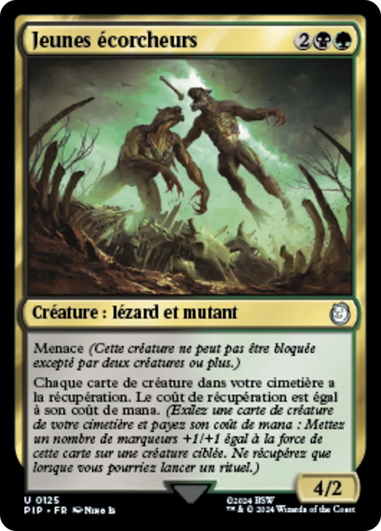 Jeunes écorcheurs — Fallout — Magic: The Gathering