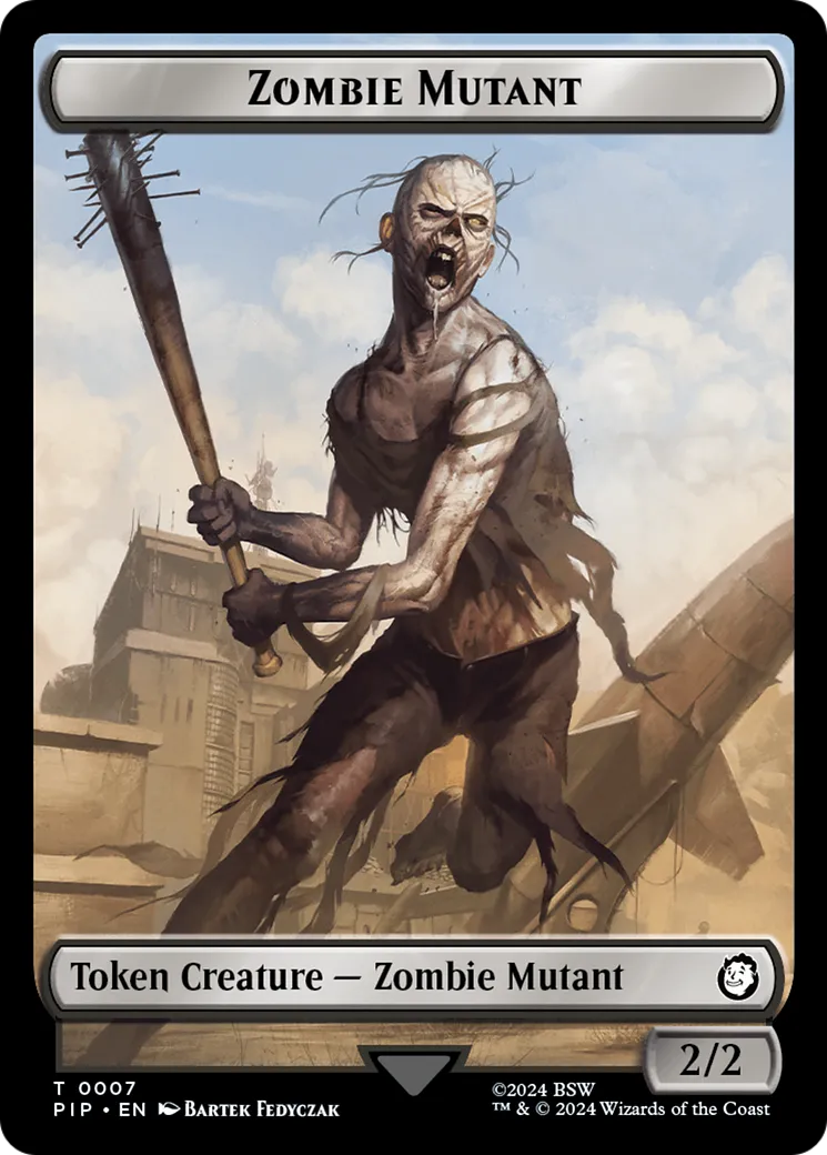 Zombie Mutant — Fallout — Magic: The Gathering