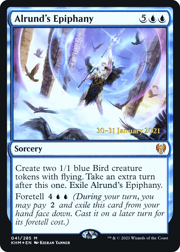 Alrund's Epiphany — Kaldheim Promos — Magic: The Gathering