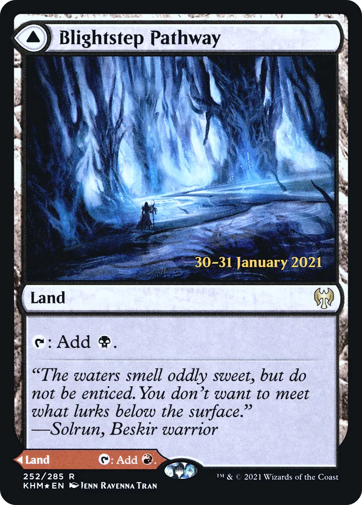 Blightstep Pathway // Searstep Pathway — Kaldheim Promos — Magic: The Gathering
