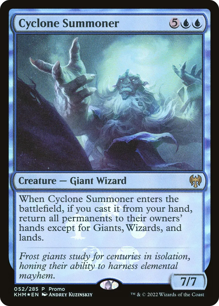 Invocateur de cyclone — Kaldheim Promos — Magic: The Gathering