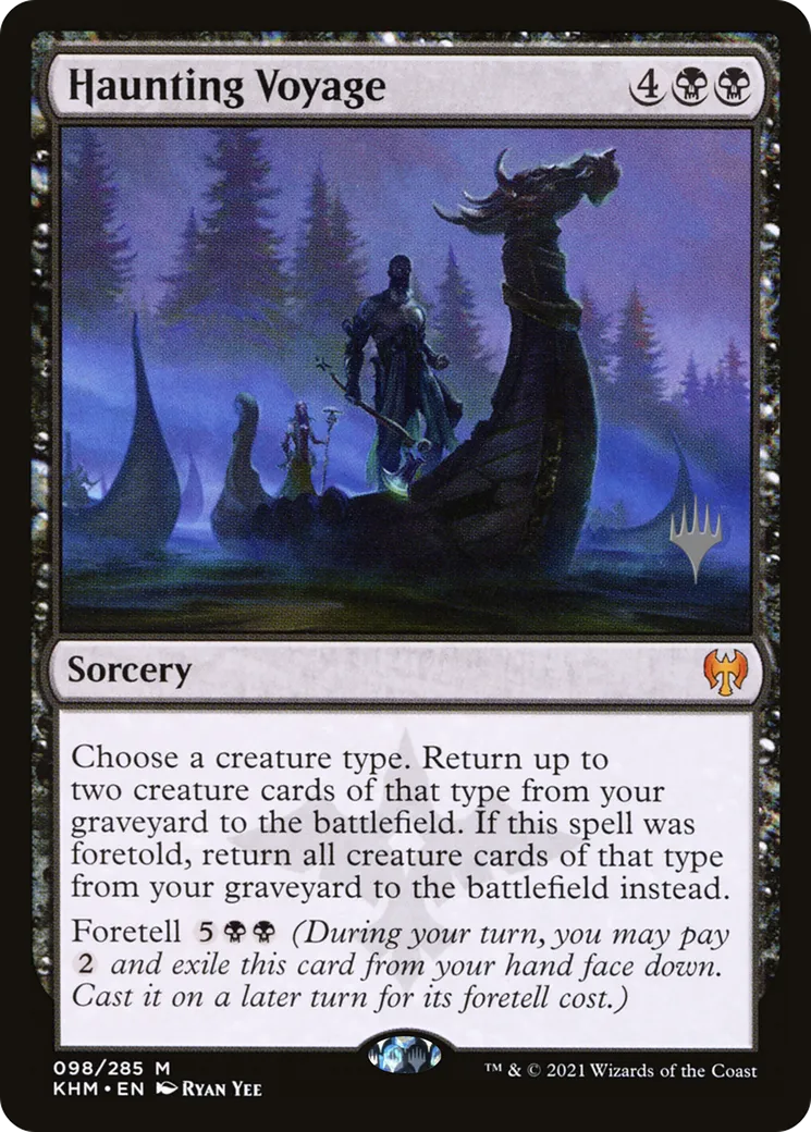 Haunting Voyage — Kaldheim Promos — Magic: The Gathering