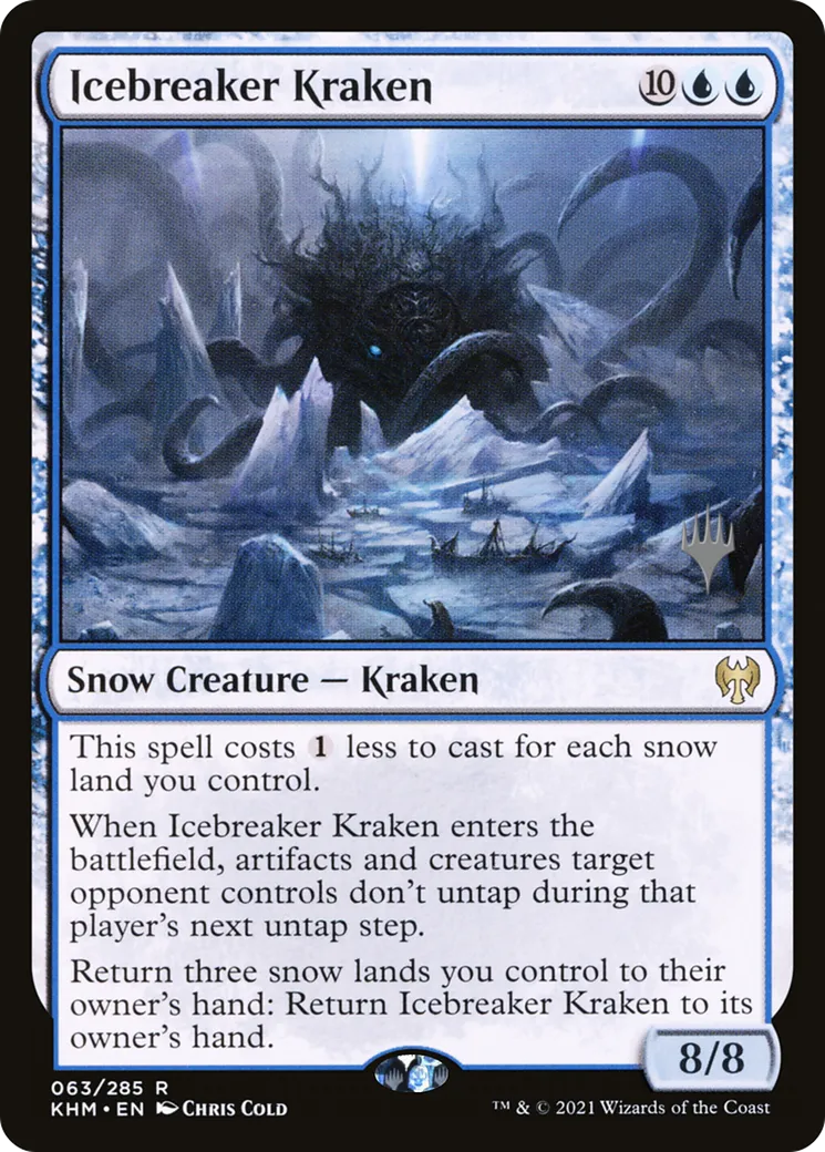 Icebreaker Kraken — Kaldheim Promos — Magic: The Gathering