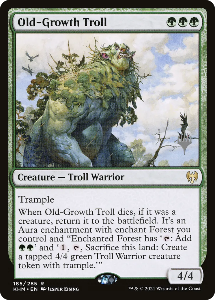 Old-Growth Troll — Kaldheim Promos — Magic: The Gathering
