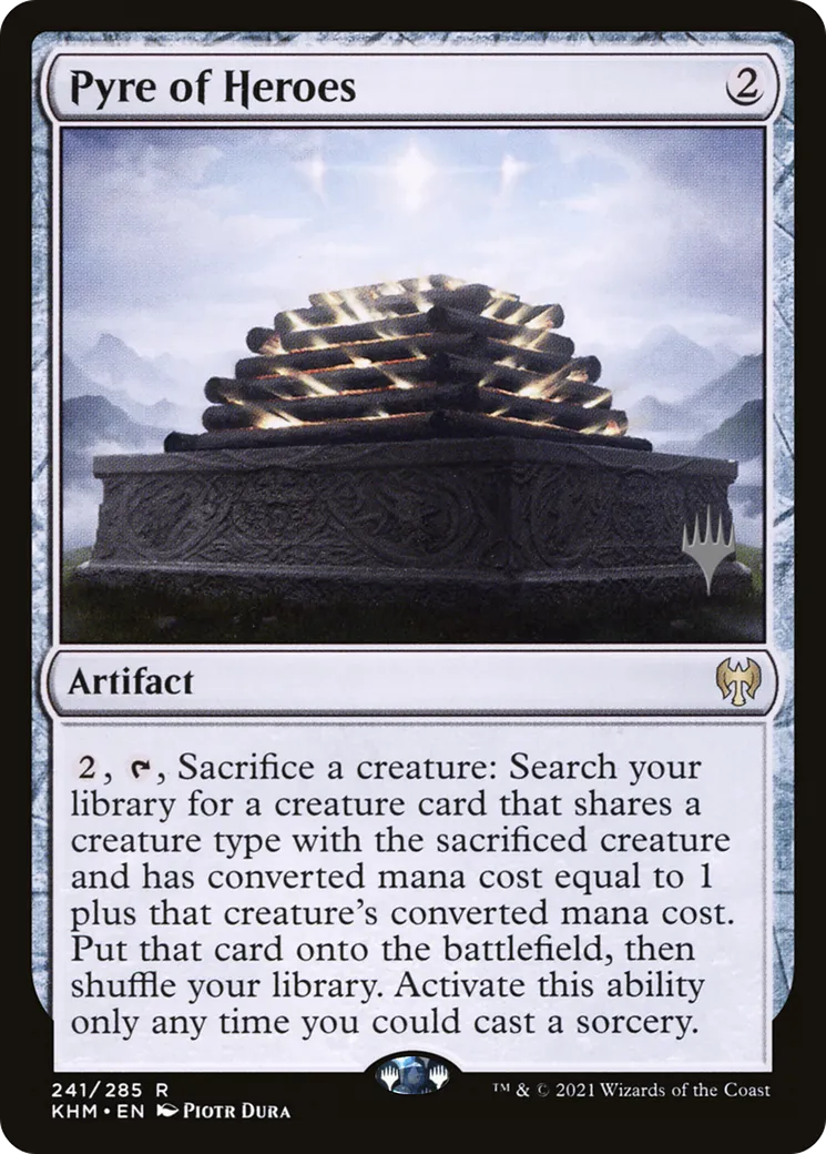 Pyre of Heroes — Kaldheim Promos — Magic: The Gathering