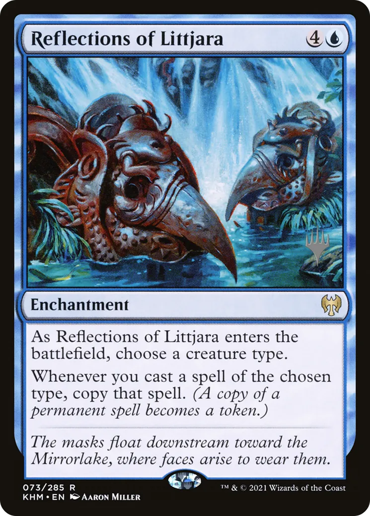 Reflections of Littjara — Kaldheim Promos — Magic: The Gathering
