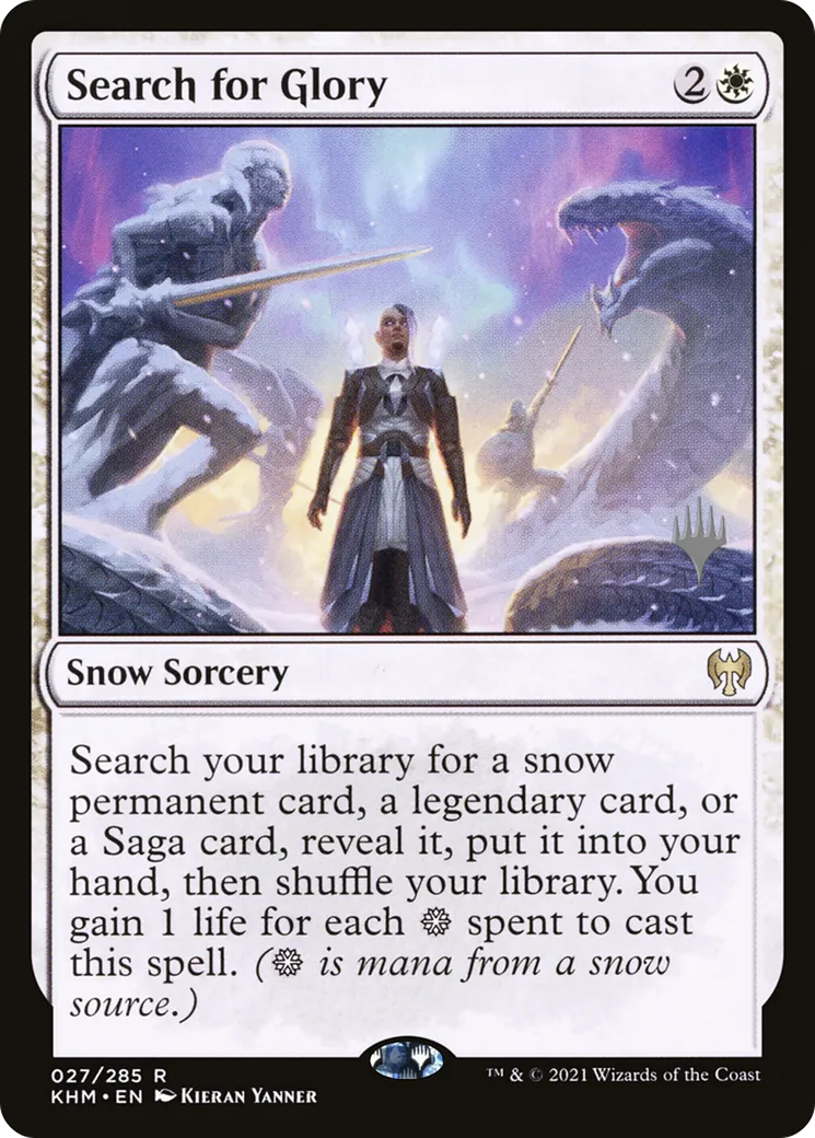 Search for Glory — Kaldheim Promos — Magic: The Gathering