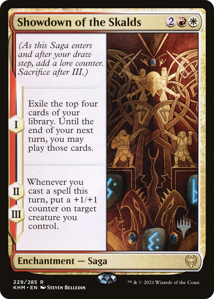 Confrontation des skalds — Kaldheim Promos — Magic: The Gathering