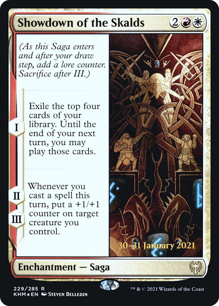 Showdown of the Skalds — Kaldheim Promos — Magic: The Gathering
