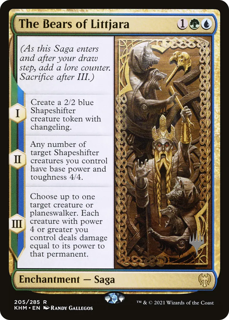 The Bears of Littjara — Kaldheim Promos — Magic: The Gathering