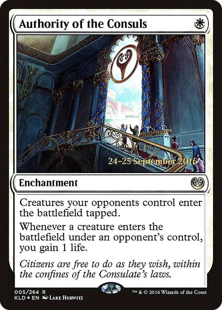 Autorité des consuls — Kaladesh Promos — Magic: The Gathering