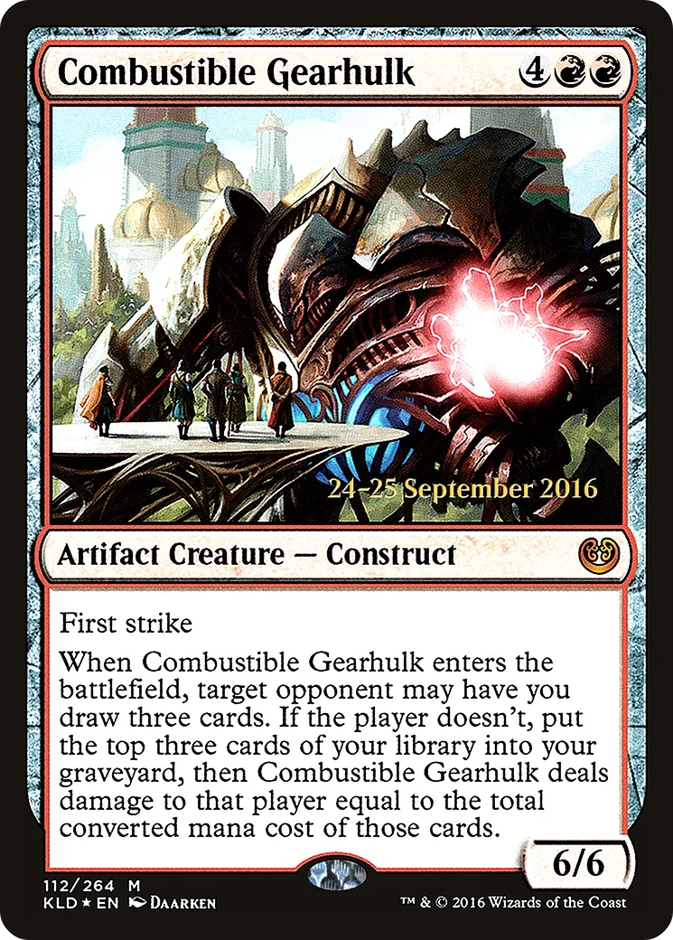 Carcasse mécanique combustible — Kaladesh Promos — Magic: The Gathering