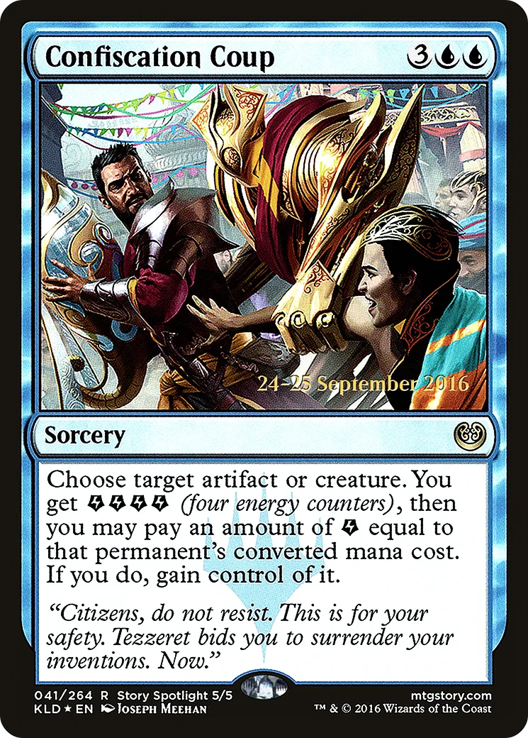 Coup de confiscation — Kaladesh Promos — Magic: The Gathering