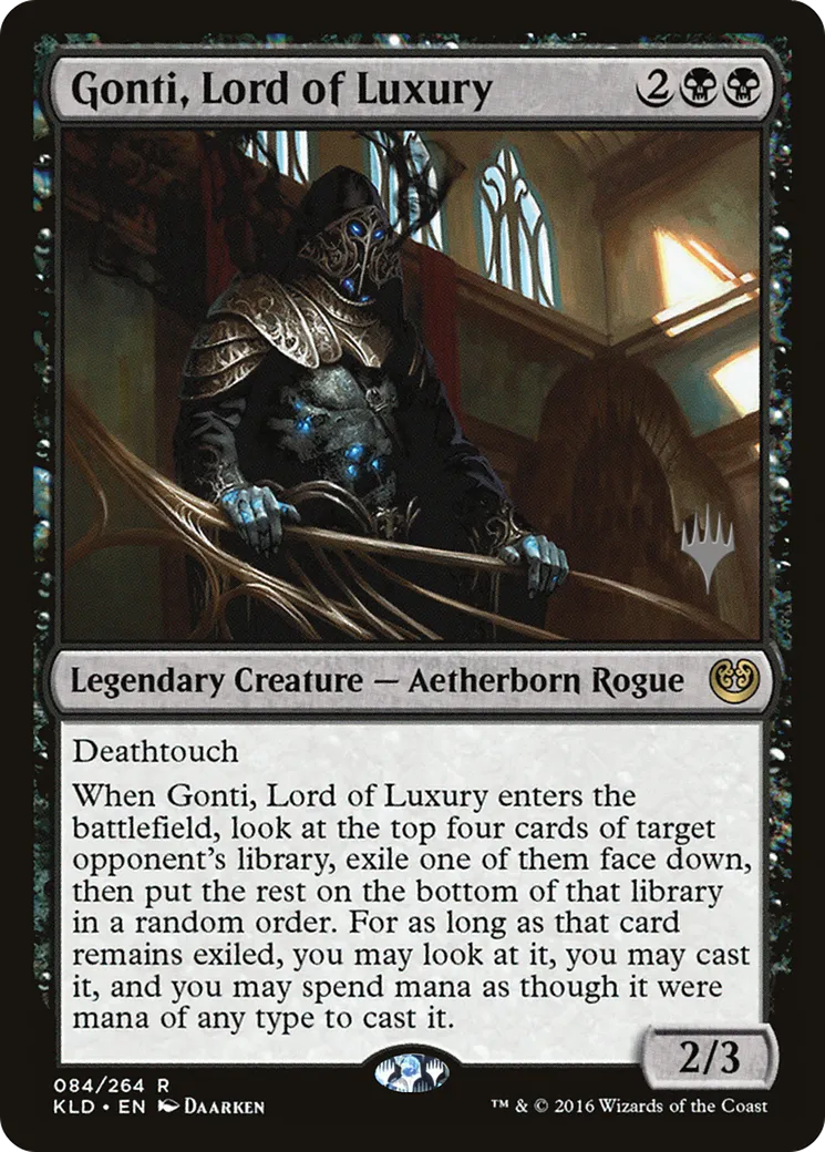 Gonti, seigneur de l'opulence — Kaladesh Promos — Magic: The Gathering