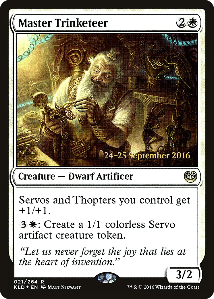 Maître bibeloteur — Kaladesh Promos — Magic: The Gathering