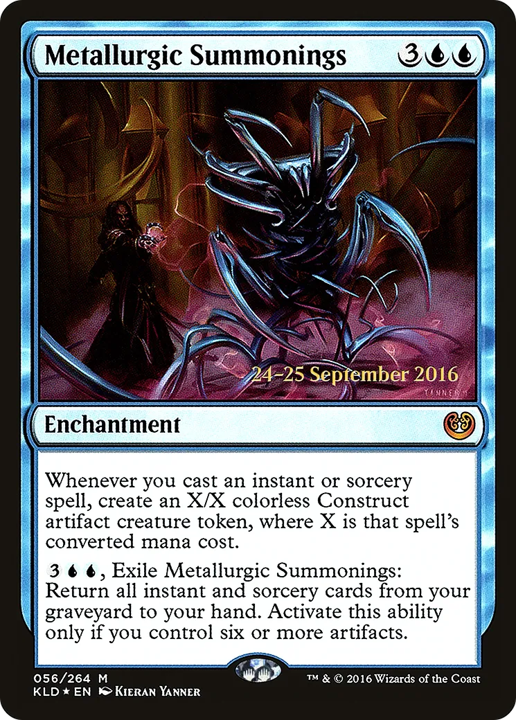 Invocations métallurgiques — Kaladesh Promos — Magic: The Gathering