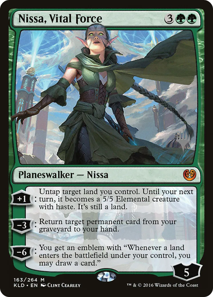 Nissa, Vital Force — Kaladesh Promos — Magic: The Gathering