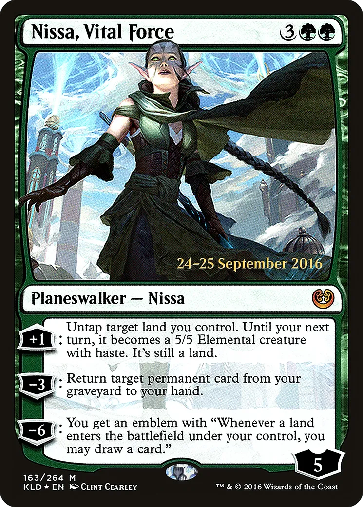 Nissa, Vital Force — Kaladesh Promos — Magic: The Gathering