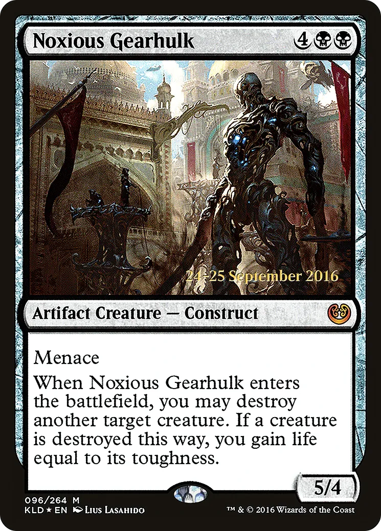 Noxious Gearhulk — Kaladesh Promos — Magic: The Gathering
