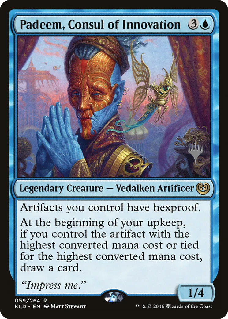 Padeem, consul de l'innovation — Kaladesh Promos — Magic: The Gathering
