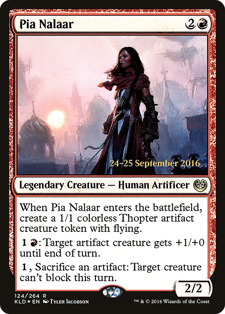 Pia Nalaar — Kaladesh Promos — Magic: The Gathering