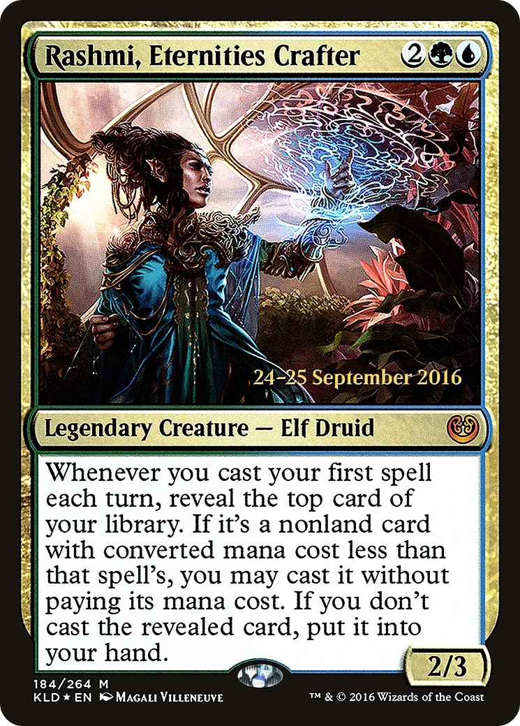 Rashmi, façonneuse des Éternités — Kaladesh Promos — Magic: The Gathering