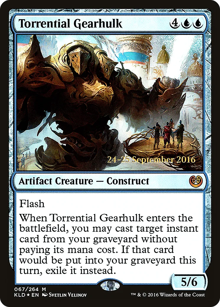 Carcasse mécanique torrentielle — Kaladesh Promos — Magic: The Gathering