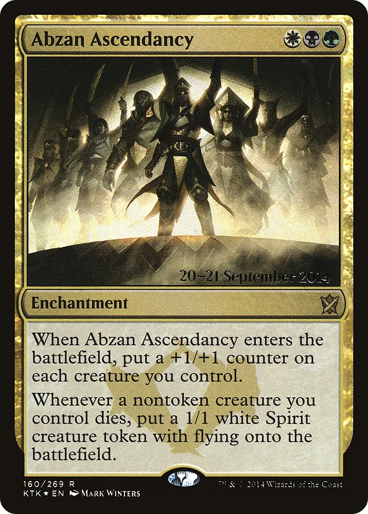 Abzan Ascendancy — Khans of Tarkir Promos — Magic: The Gathering
