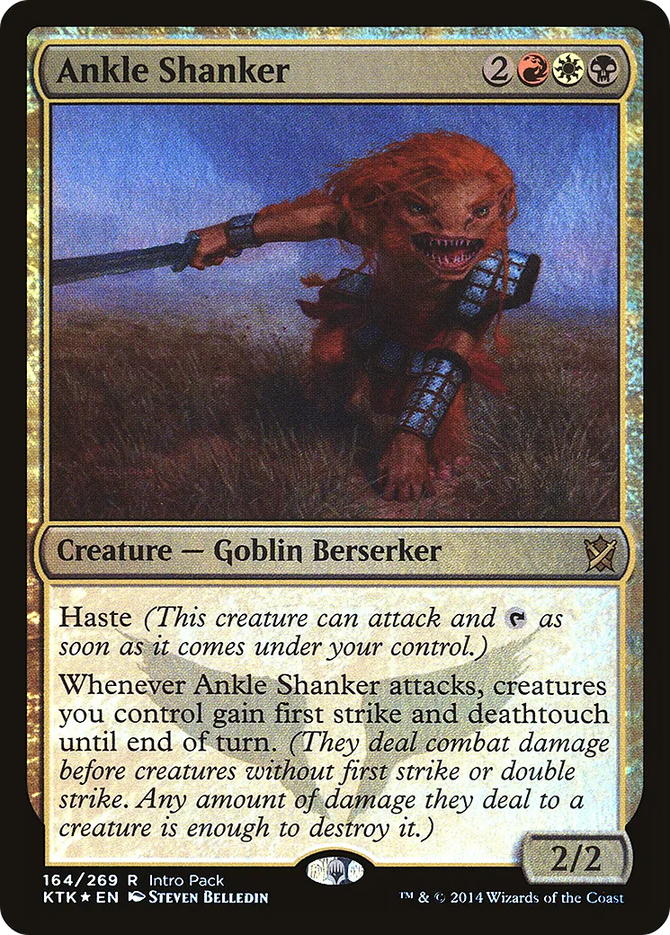 Ankle Shanker — Khans of Tarkir Promos — Magic: The Gathering