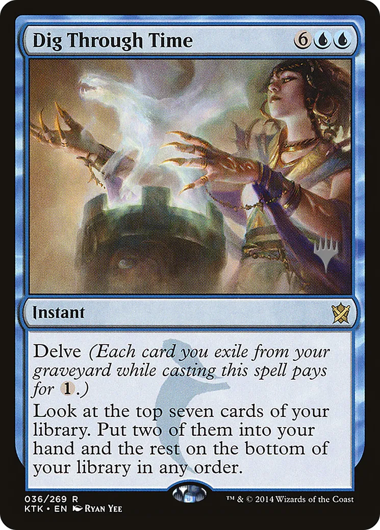 Dig Through Time — Khans of Tarkir Promos — Magic: The Gathering