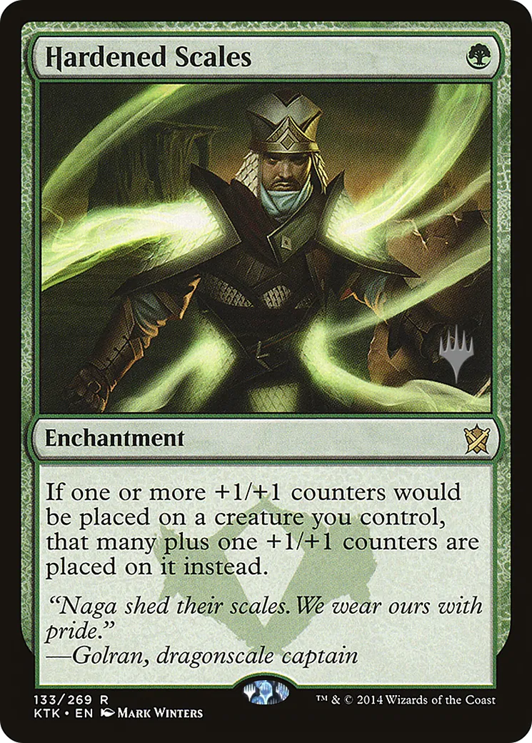 Hardened Scales — Khans of Tarkir Promos — Magic: The Gathering
