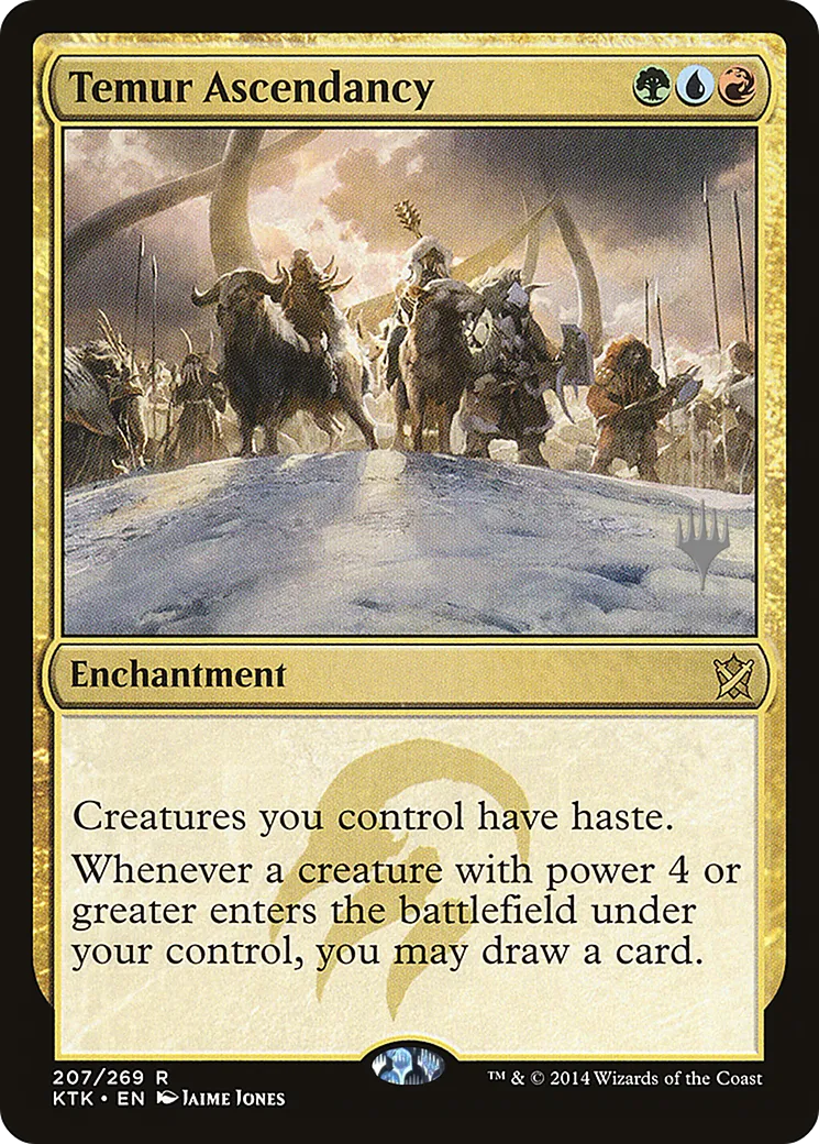 Ascendance temurienne — Khans of Tarkir Promos — Magic: The Gathering