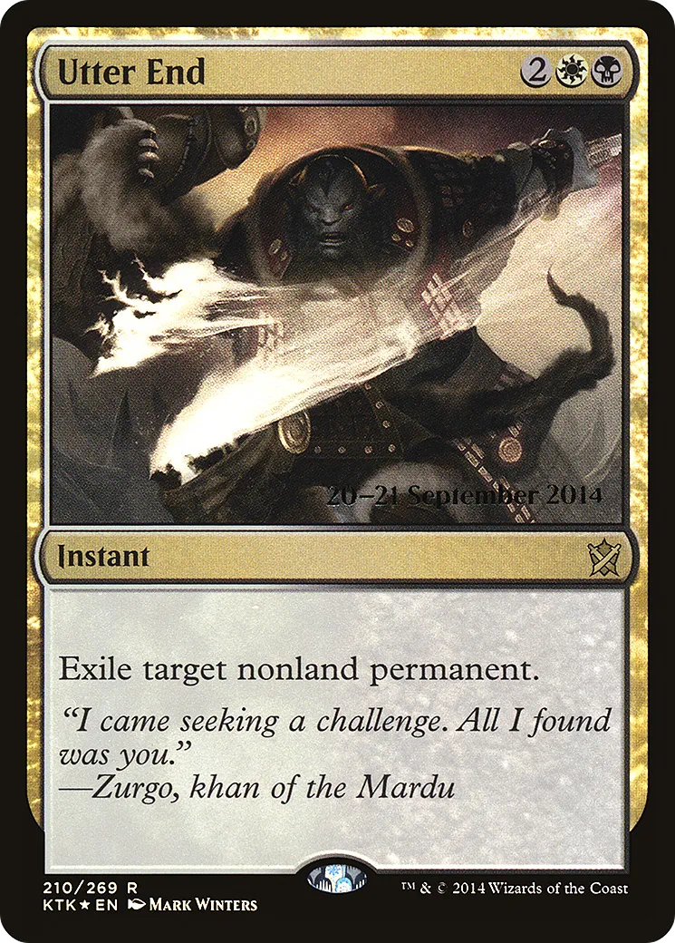Destruction totale — Khans of Tarkir Promos — Magic: The Gathering