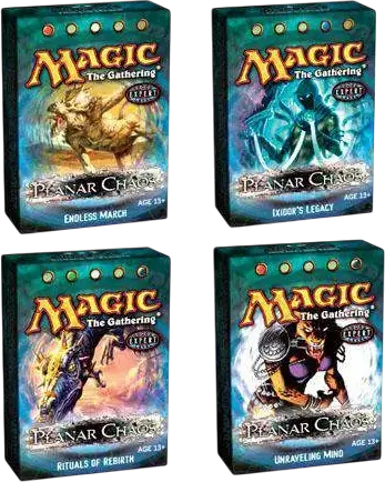 Planar Chaos Theme Deck Display — Planar Chaos — Magic: The Gathering