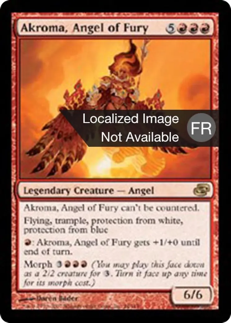 Akroma, ange de la Fureur — Planar Chaos — Magic: The Gathering