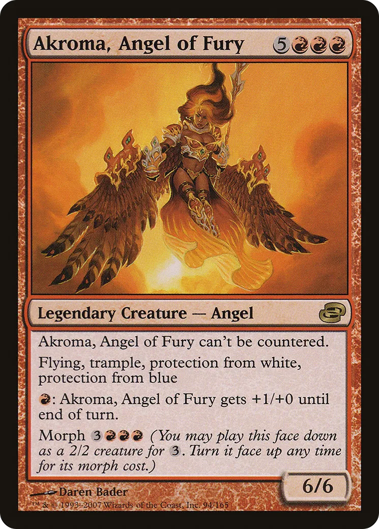 Akroma, Angel of Fury — Planar Chaos — Magic: The Gathering
