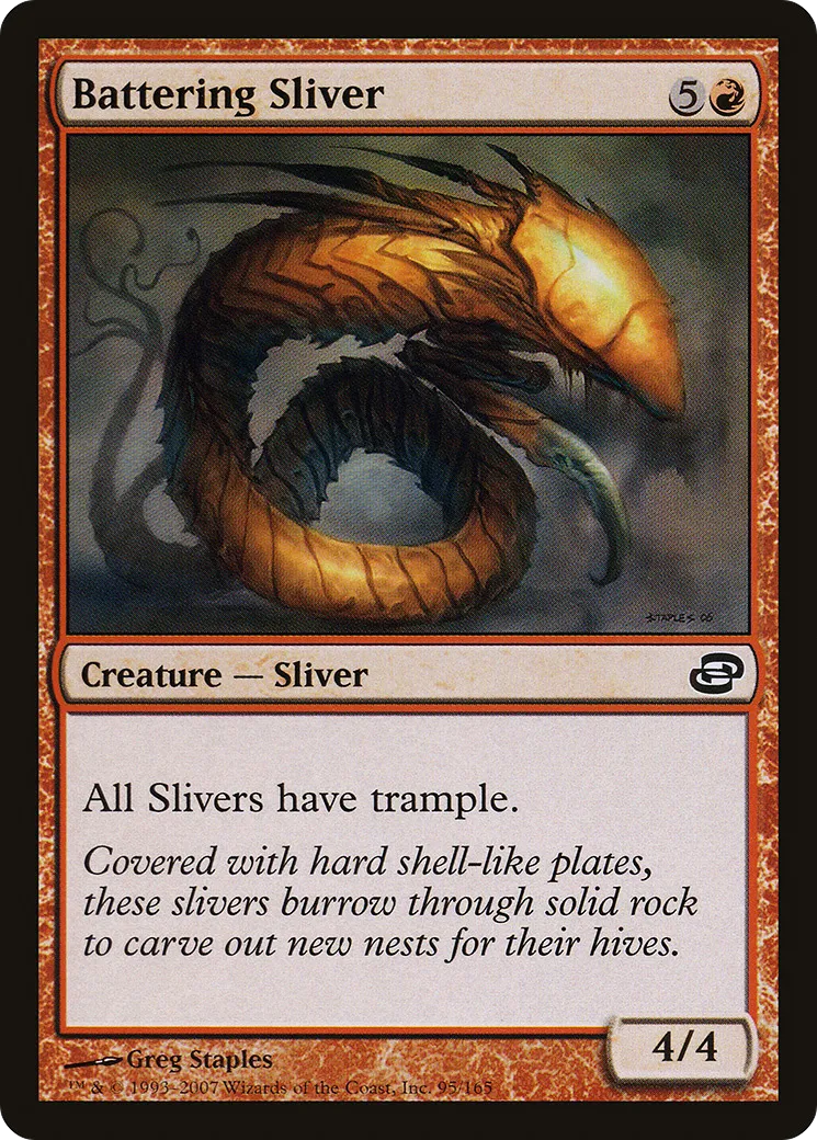 Battering Sliver — Planar Chaos — Magic: The Gathering