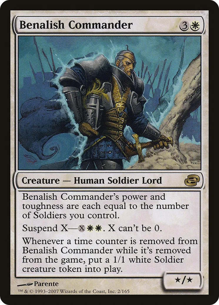 Benalish Commander — Planar Chaos — Magic: The Gathering