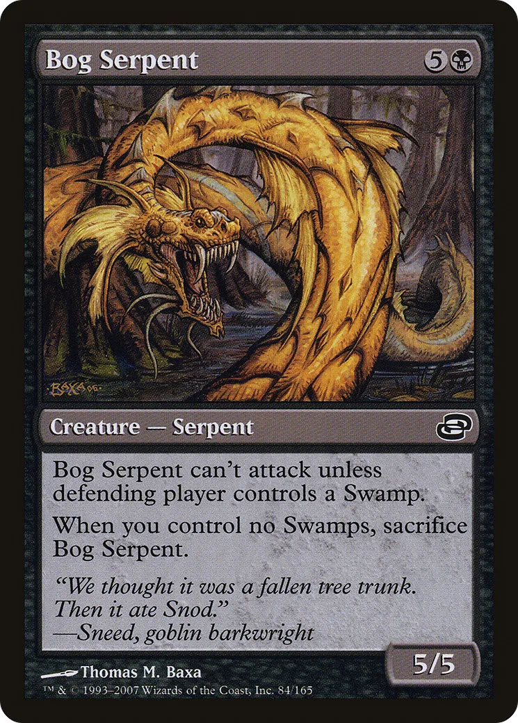Grand serpent des marécages — Planar Chaos — Magic: The Gathering