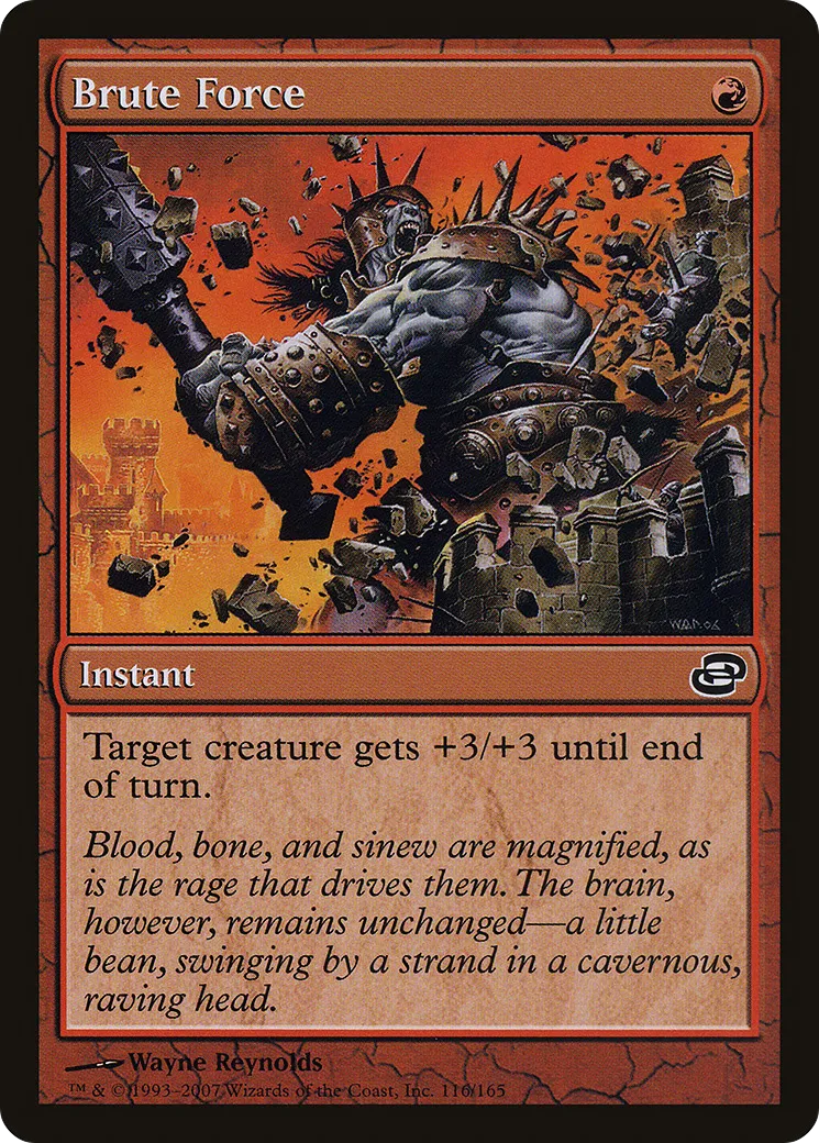 Brute Force — Planar Chaos — Magic: The Gathering