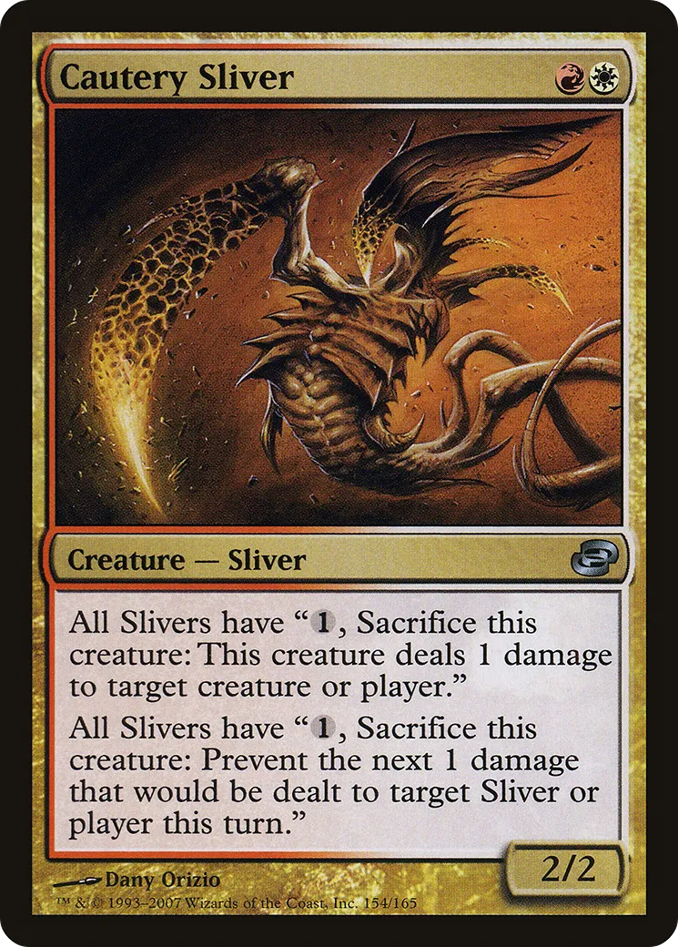 Cautery Sliver — Planar Chaos — Magic: The Gathering